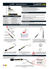 AR Pro Bulb Duster Kit - Instructions